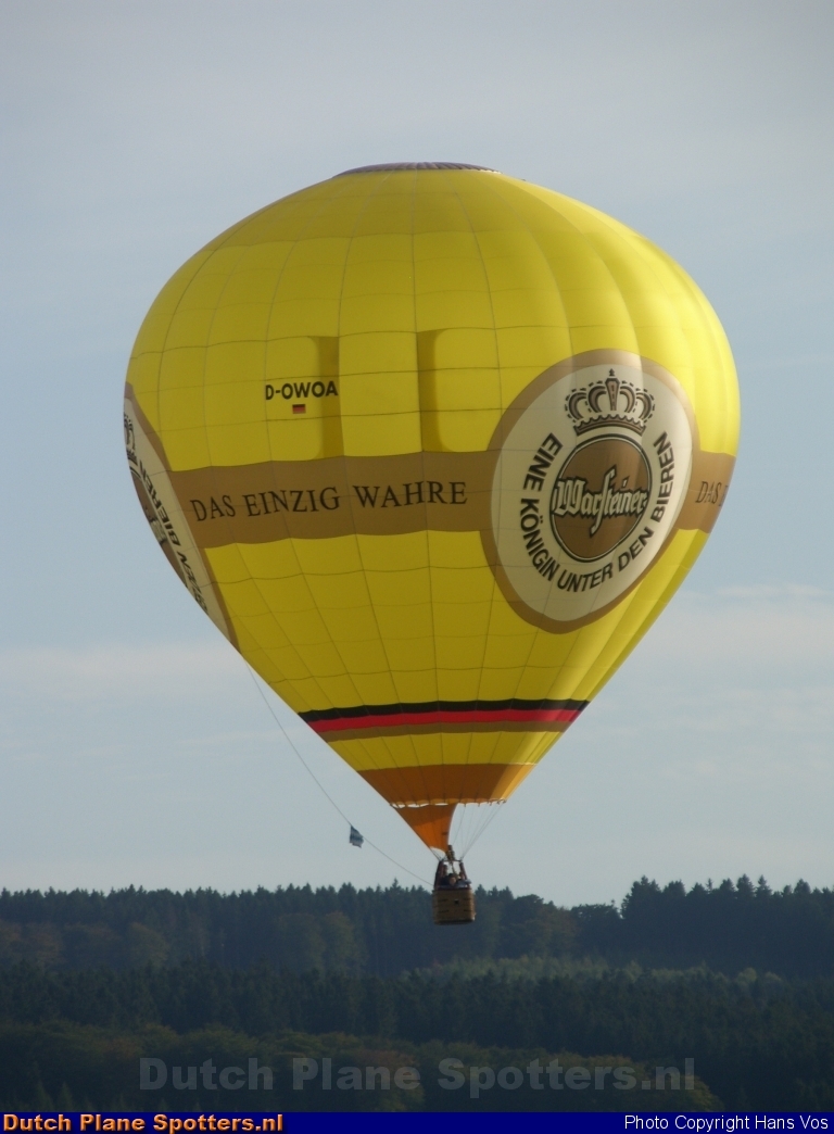 D-OWOA Fireballoon Warsteiner by Hans Vos