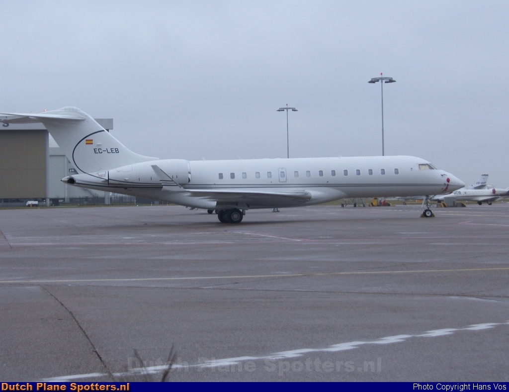 EC-LEB Bombardier BD-700 Global Express Tag Aviation Spain by Hans Vos