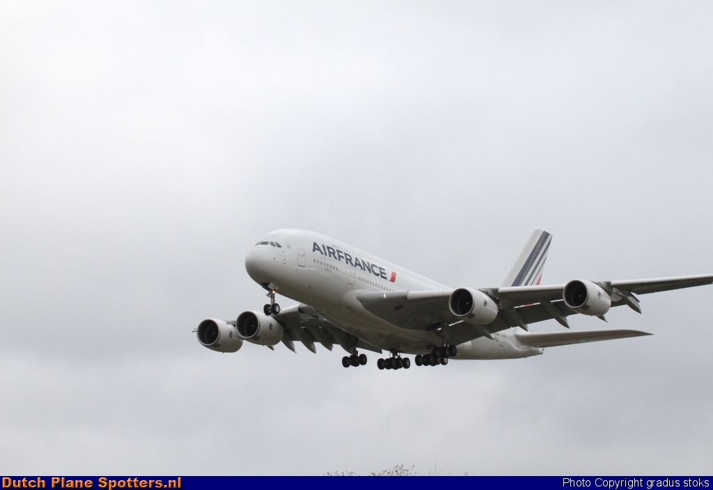  Airbus A380-800 Air France by gradus stoks