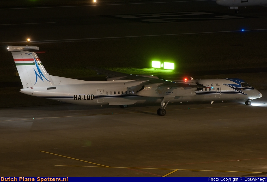 HA-LQD Bombardier Dash 8-Q400 Malev Hungarian Airlines by R. Bouwknegt