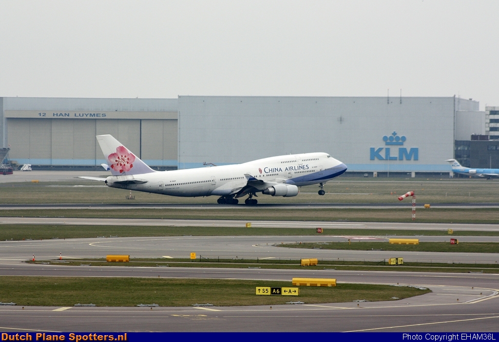 B18207 Boeing 747-400 China Airlines by EHAM36L
