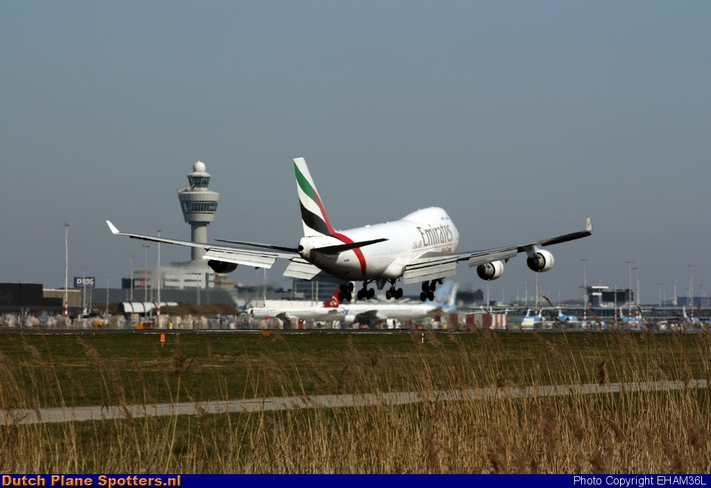 N408MC Boeing 747-400 Emirates Sky Cargo by EHAM36L