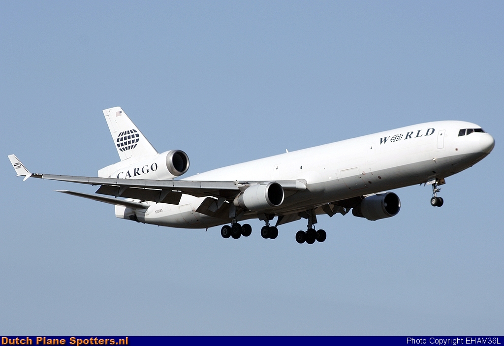 N381WA McDonnell Douglas MD-11 World Airways Cargo by EHAM36L
