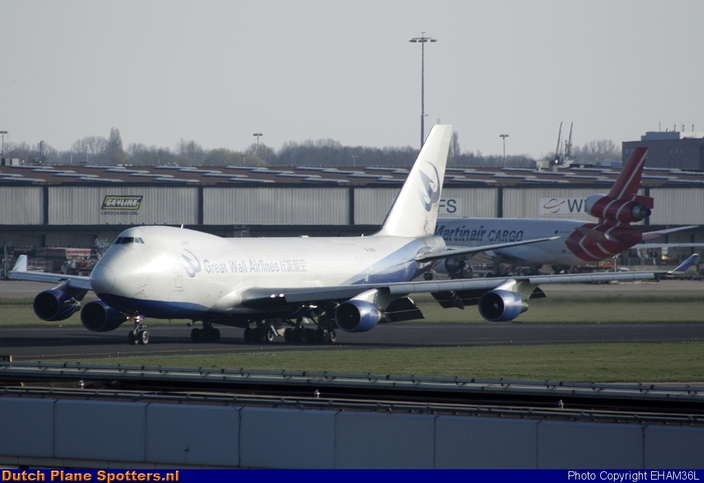 B-2428 Boeing 747-400 Great Wall Airlines by EHAM36L