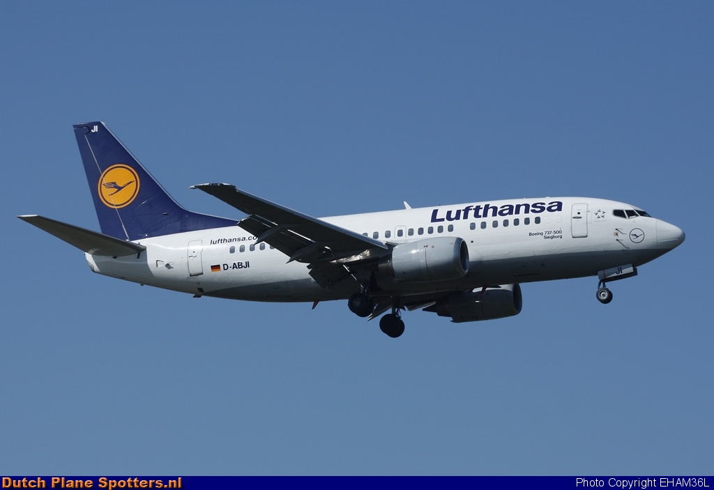 D-ABJI Boeing 737-500 Lufthansa by EHAM36L