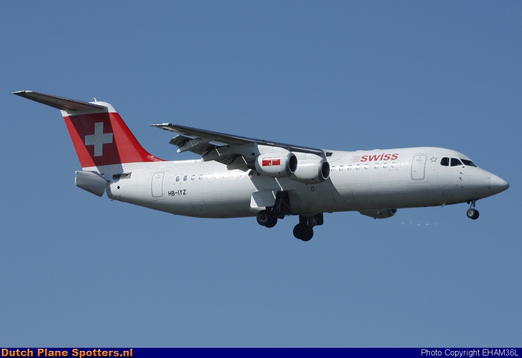 HB-IYZ BAe 146 Swiss International Air Lines by EHAM36L