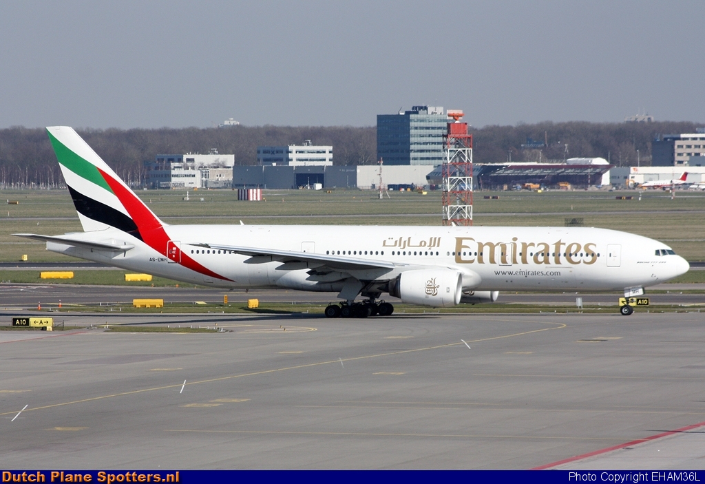 A6-EMH Boeing 777-200 Emirates by EHAM36L
