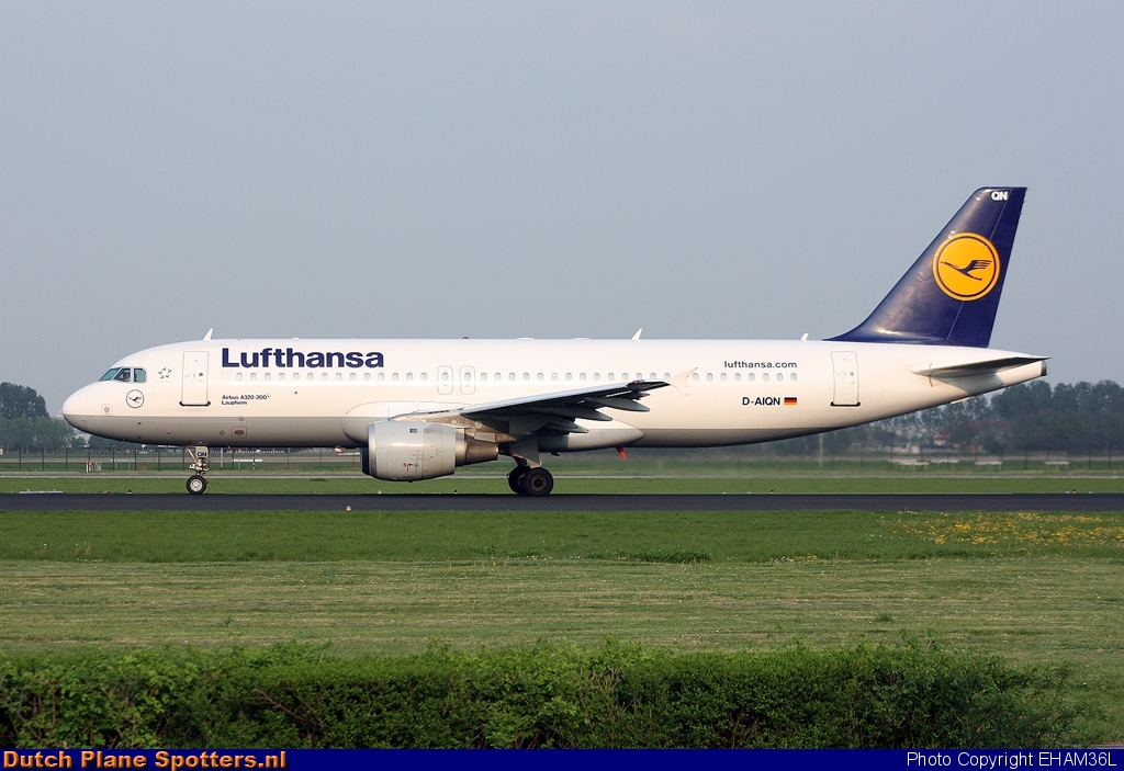 D-AIQN Airbus A320 Lufthansa by EHAM36L