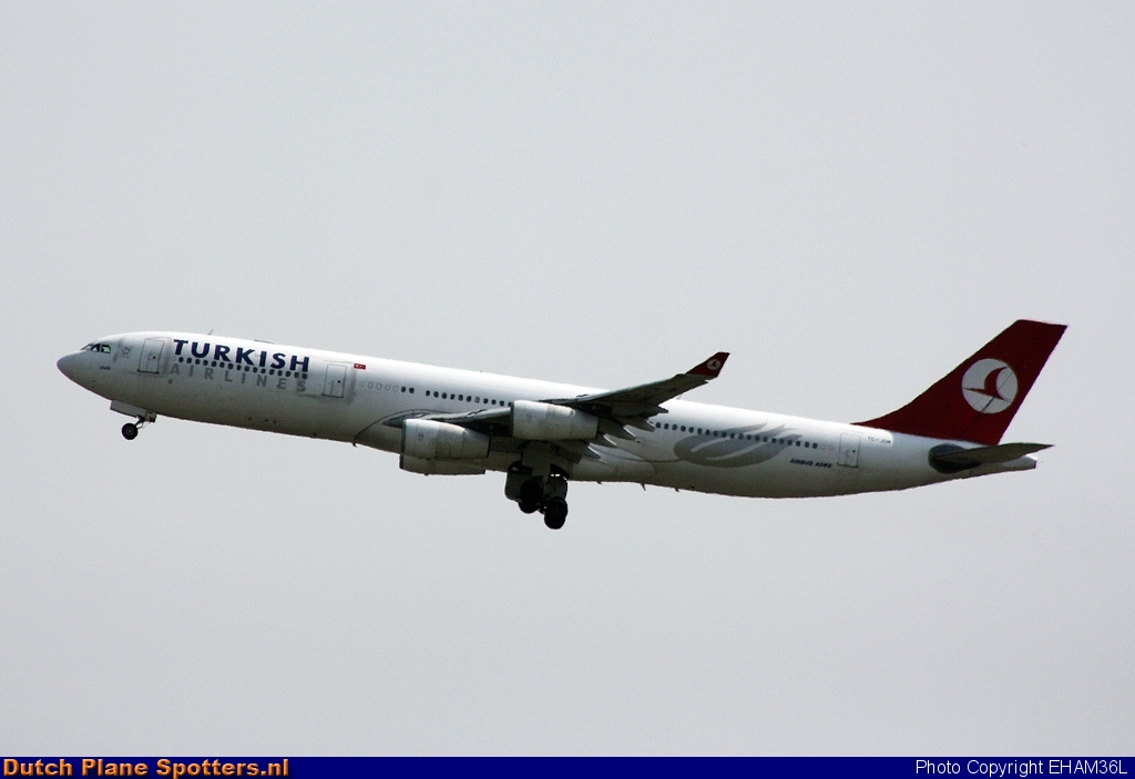 TC-JDM Airbus A340-300 Turkish Airlines by EHAM36L