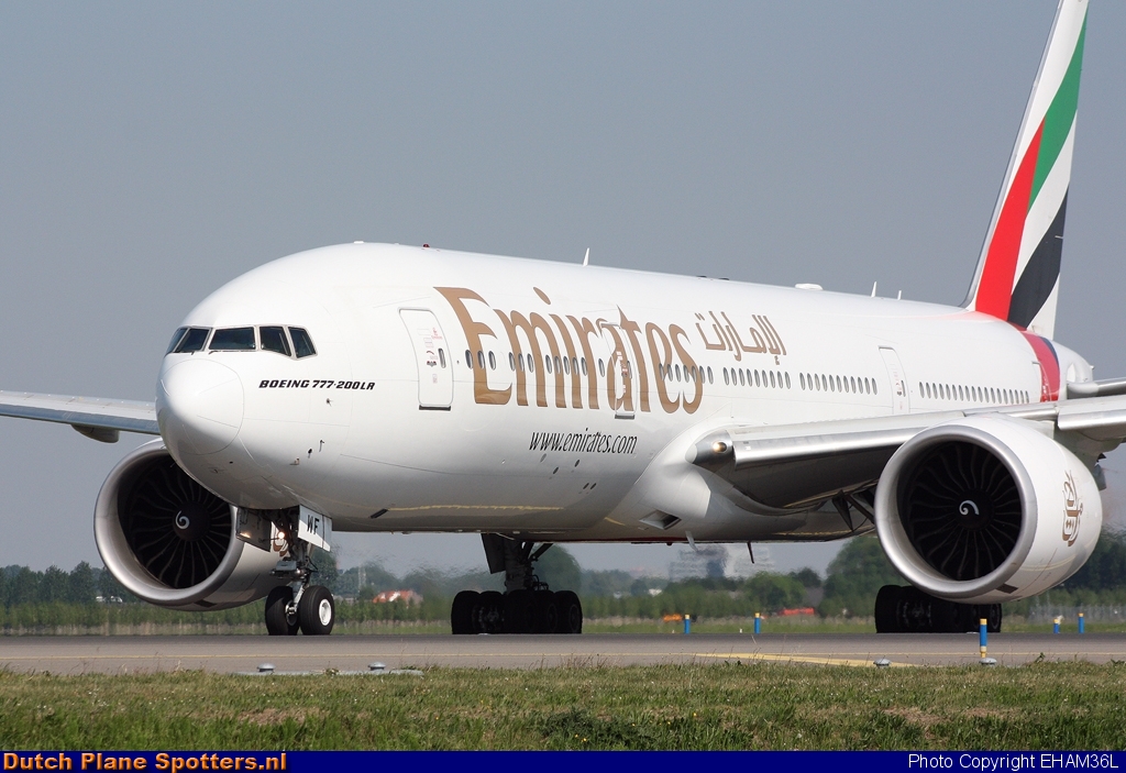A6-EWF Boeing 777-200 Emirates by EHAM36L