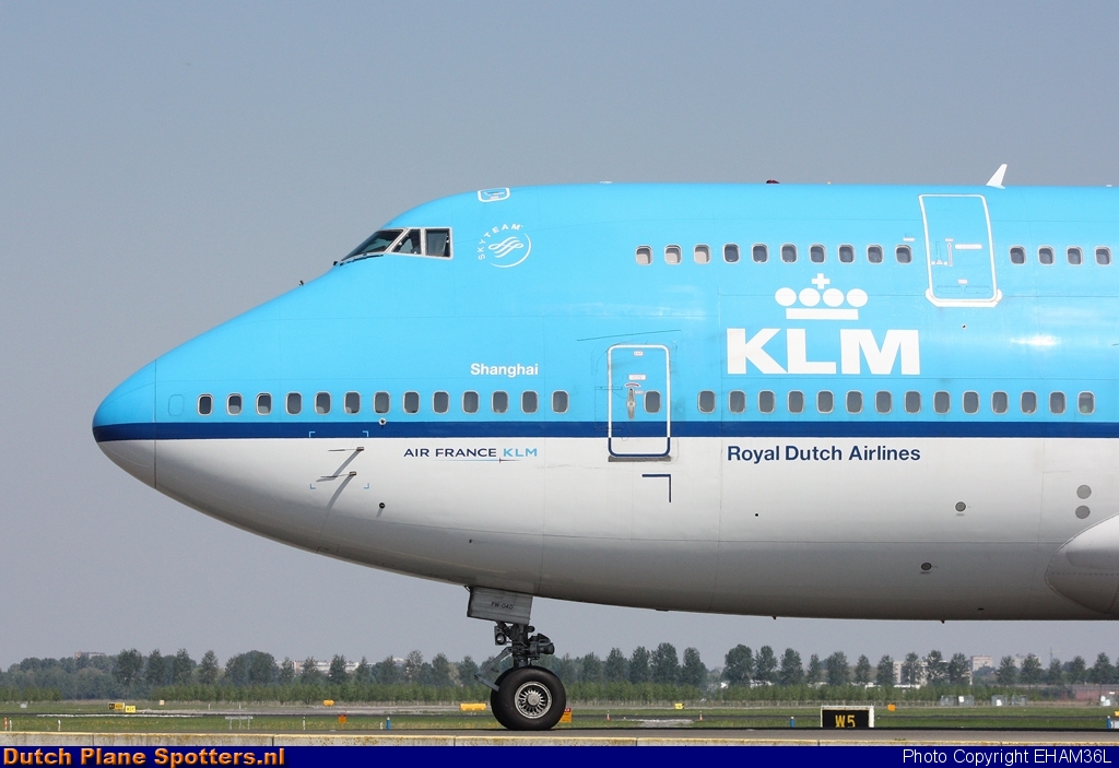 PH-BFW Boeing 747-400 KLM Royal Dutch Airlines by EHAM36L