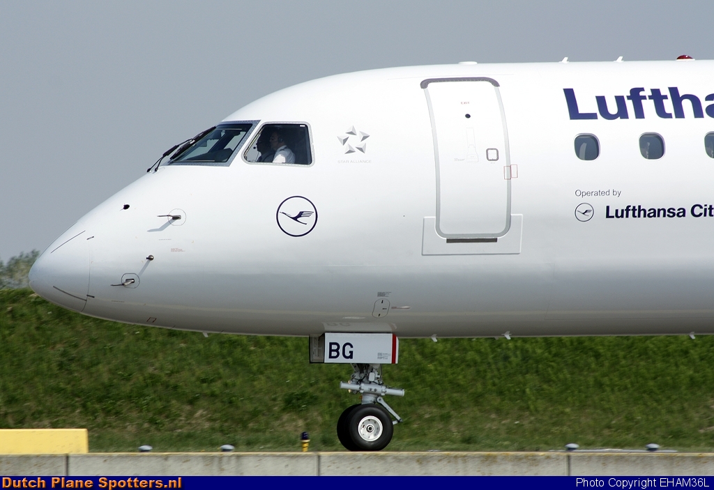 D-AEBG Embraer 195 CityLine (Lufthansa Regional) by EHAM36L