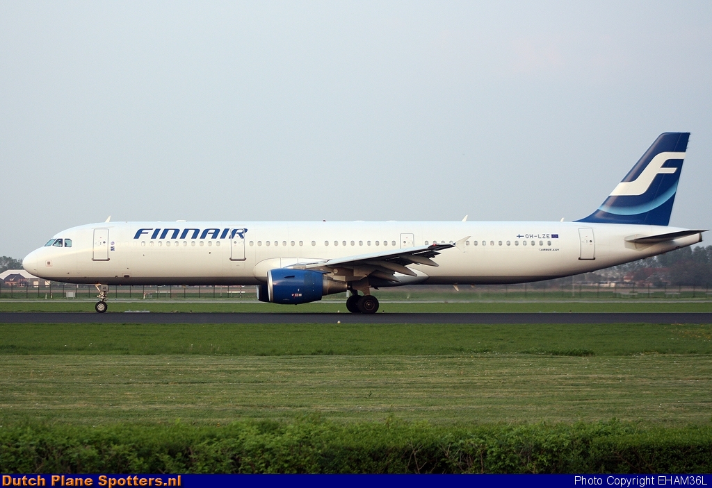 LH-OZE Airbus A320 Finnair by EHAM36L
