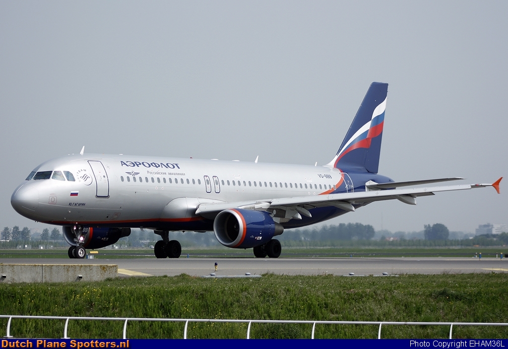 VQ-BBB Airbus A320 Aeroflot - Russian Airlines by EHAM36L