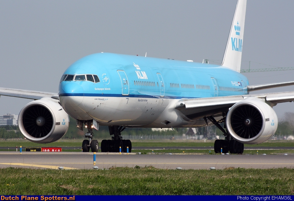 PH-BQG Boeing 777-200 KLM Royal Dutch Airlines by EHAM36L