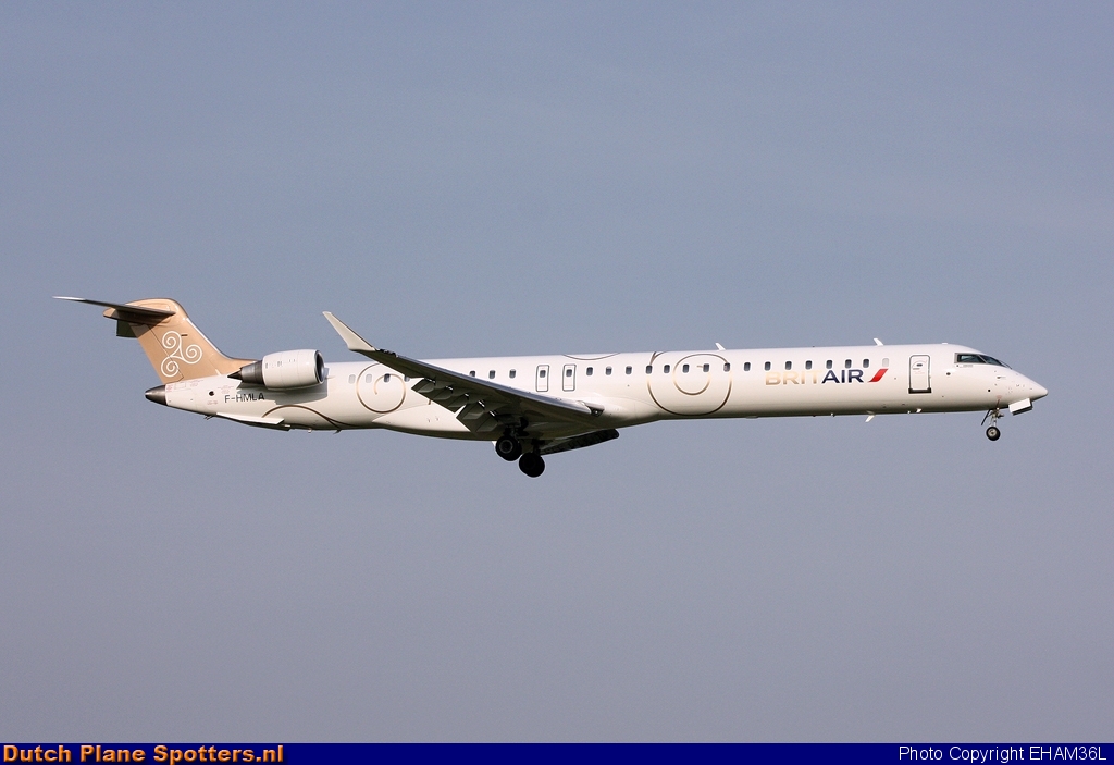 F-HMLA Bombardier Canadair CRJ1000 Brit Air (Air France) by EHAM36L