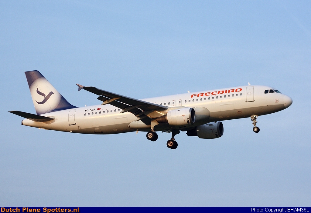 TC-FBF Airbus A320 Freebird Airlines by EHAM36L