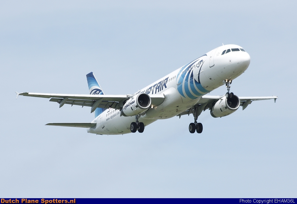 SU-GBV Airbus A321 Egypt Air by EHAM36L
