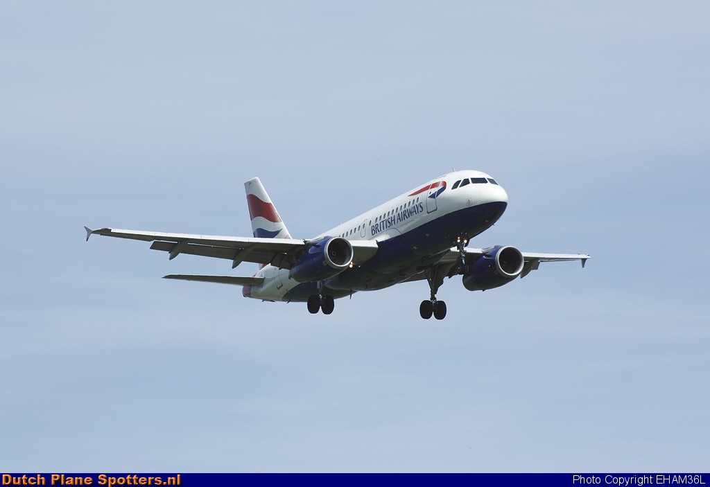 G-EUPR Airbus A319 British Airways by EHAM36L