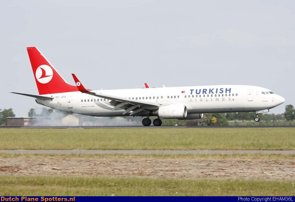 TC-JFO Boeing 737-800 Turkish Airlines by EHAM36L