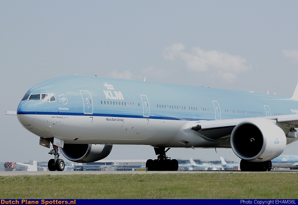 PH-BVF Boeing 777-300 KLM Royal Dutch Airlines by EHAM36L