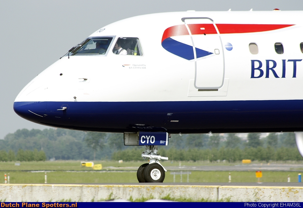 G-LCYO Embraer 190 BA CityFlyer (British Airways) by EHAM36L