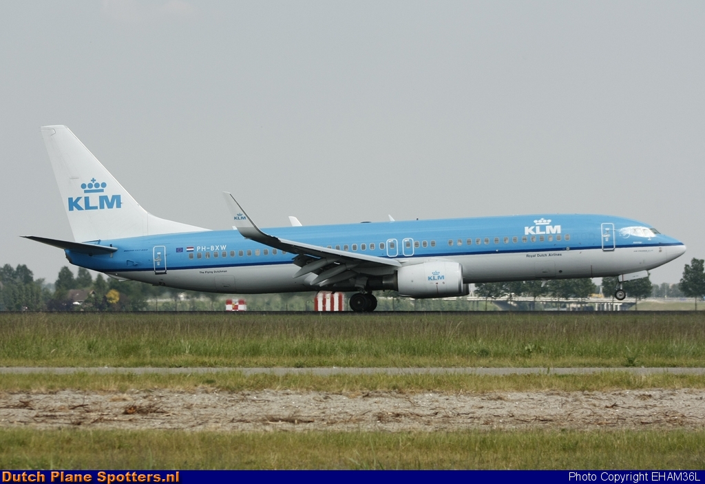 PH-BXW Boeing 737-800 KLM Royal Dutch Airlines by EHAM36L