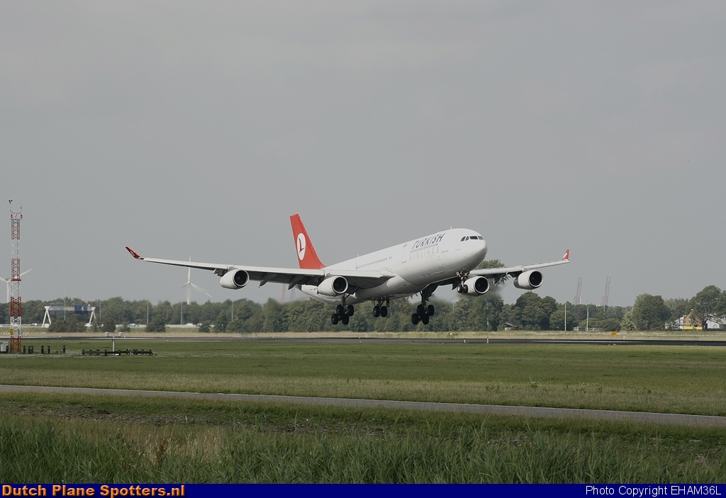 TC-JIH Airbus A340-300 Turkish Airlines by EHAM36L