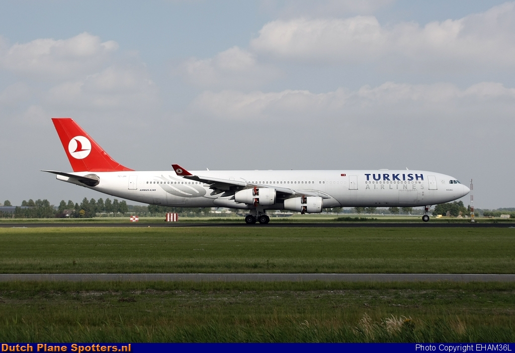 TC-JIH Airbus A340-300 Turkish Airlines by EHAM36L