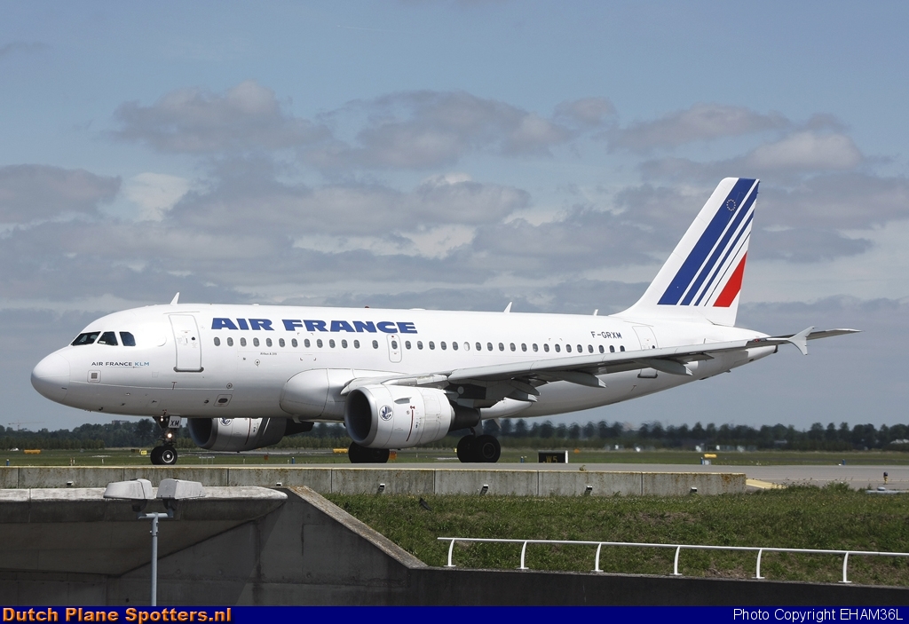 F-GRXM Airbus A319 Air France by EHAM36L