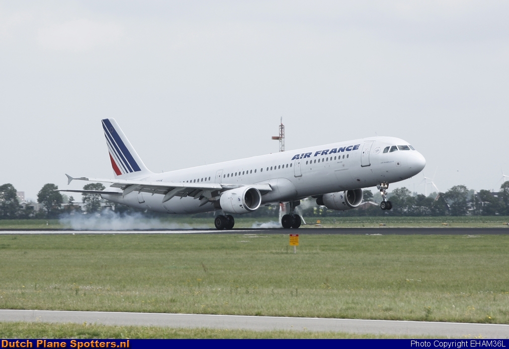 F-GTAK Airbus A321 Air France by EHAM36L