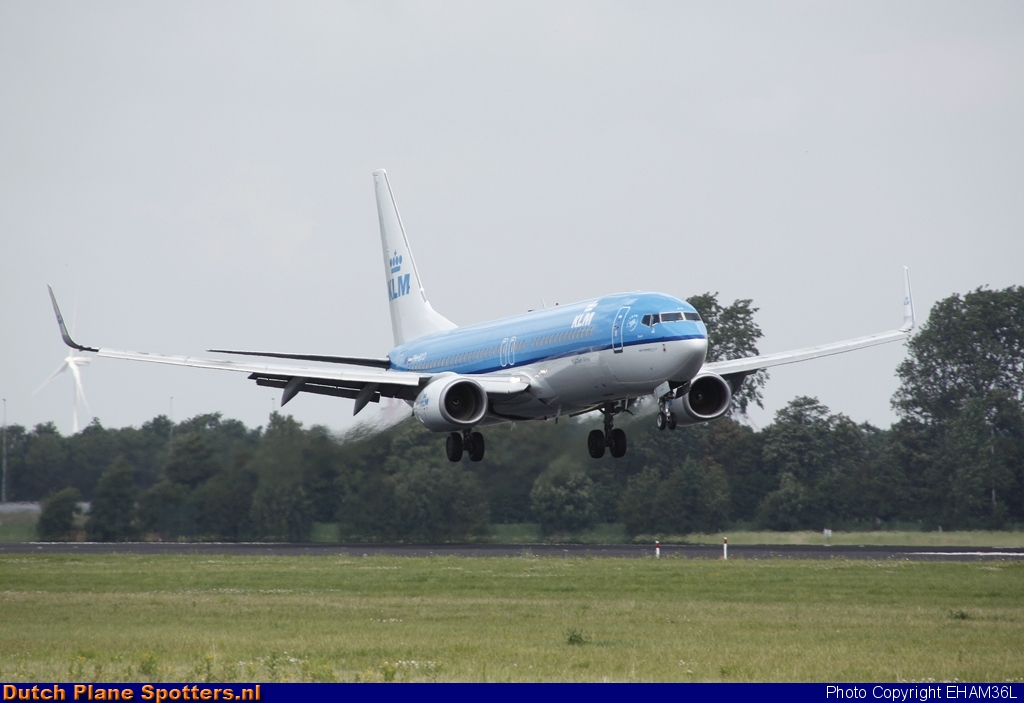 PH-BXD Boeing 737-800 KLM Royal Dutch Airlines by EHAM36L
