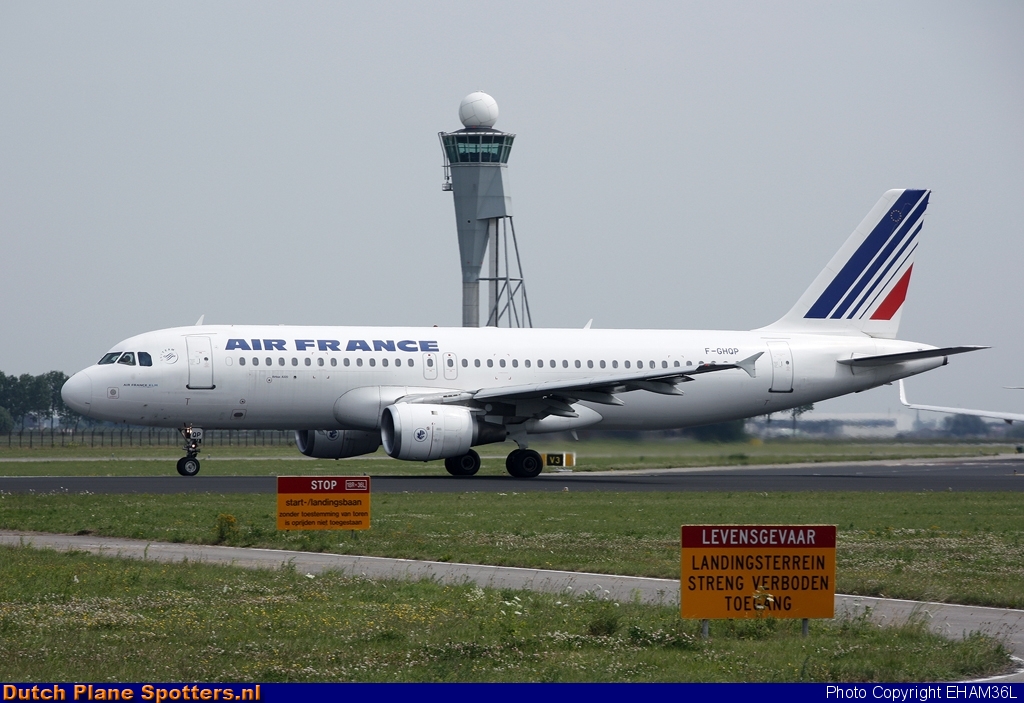F-GHQP Airbus A320 Air France by EHAM36L