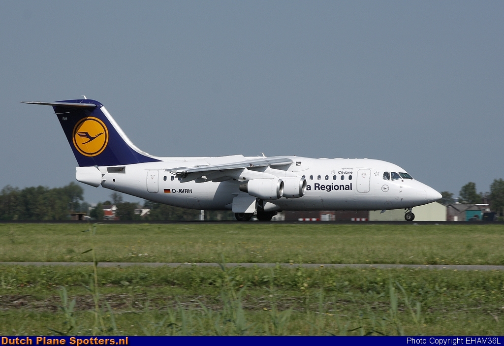 D-AVRH BAe 146 CityLine (Lufthansa Regional) by EHAM36L