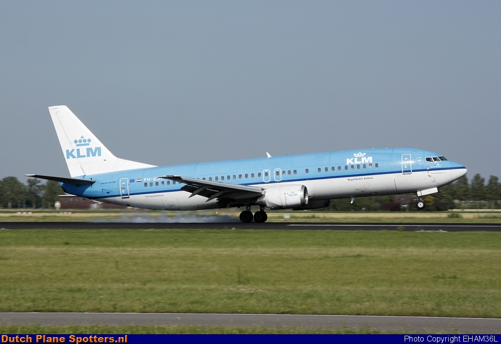 PH-BDT Boeing 737-400 KLM Royal Dutch Airlines by EHAM36L