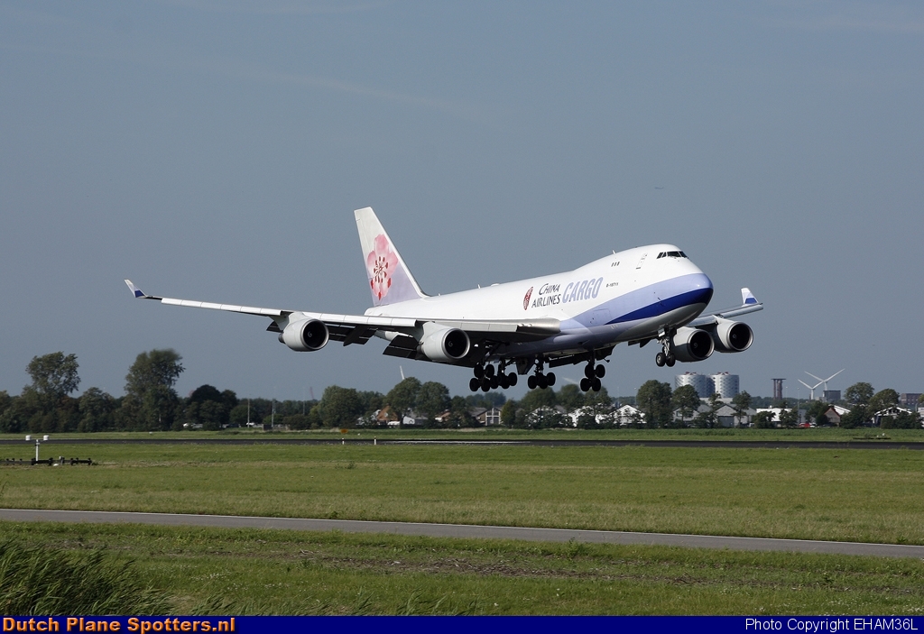 B-18711 Boeing 747-400 China Airlines Cargo by EHAM36L