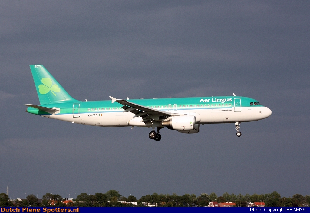 EI-DEC Airbus A320 Aer Lingus by EHAM36L