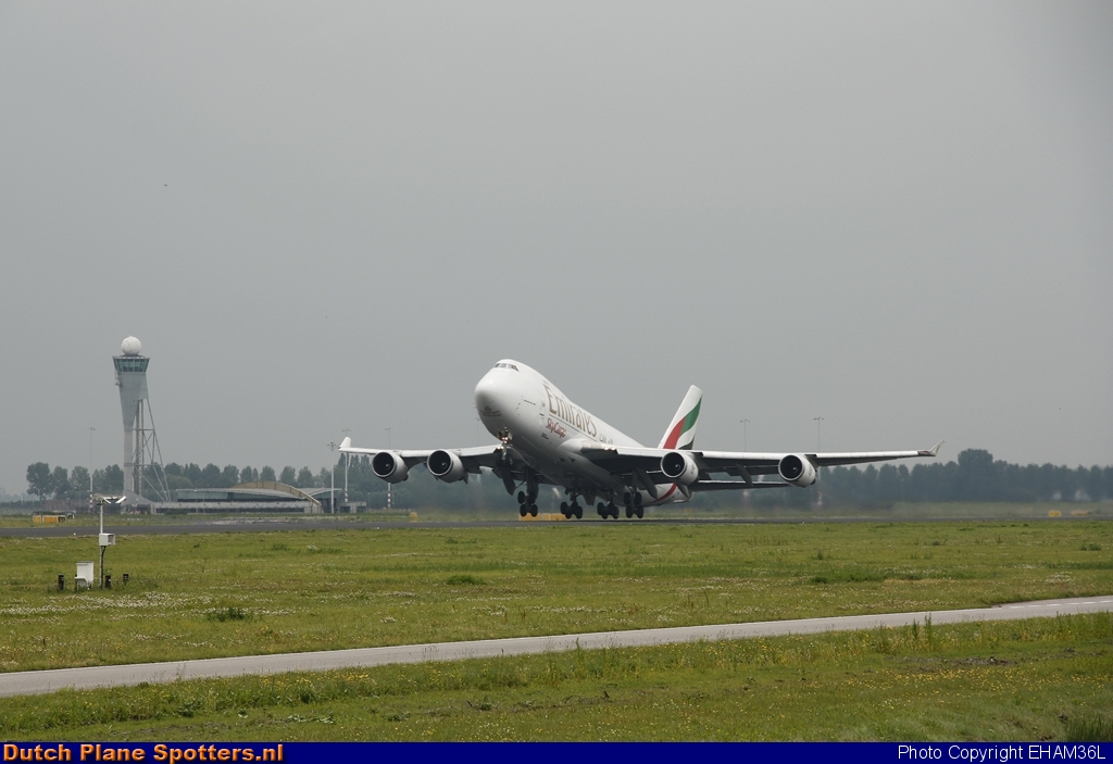 N415MC Boeing 747-400 Emirates Sky Cargo by EHAM36L