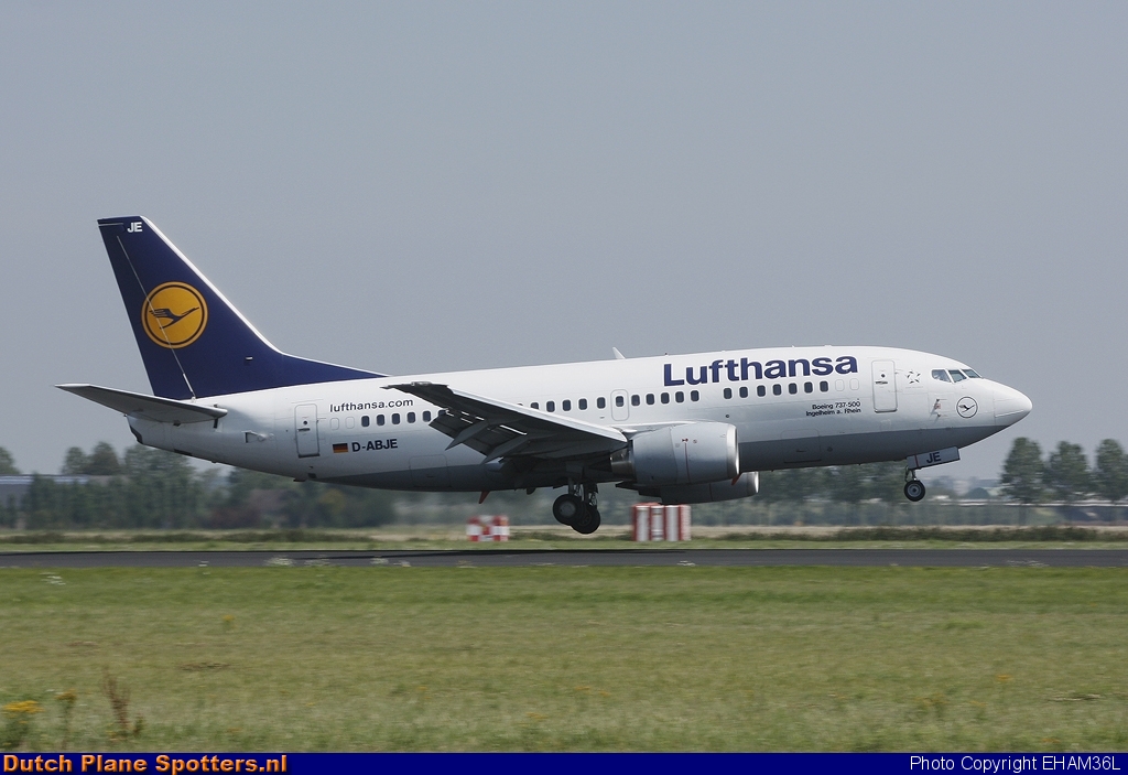 D-ABJE Boeing 737-500 Lufthansa by EHAM36L