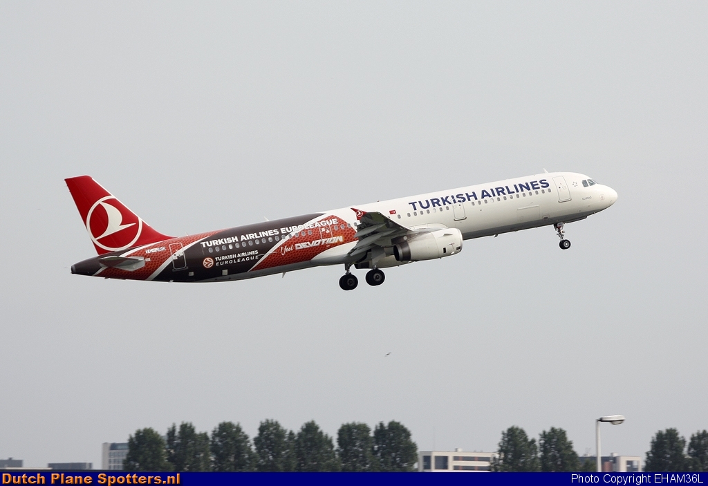 TC-JRO Airbus A321 Turkish Airlines by EHAM36L