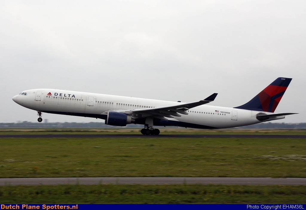 N808NW Airbus A330-300 Delta Airlines by EHAM36L