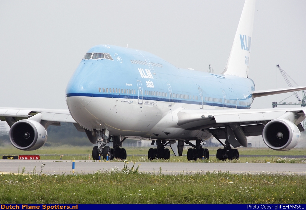 PH-BFF Boeing 747-400 KLM Asia by EHAM36L