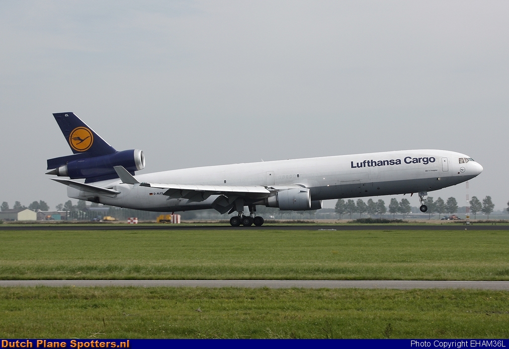 D-ALCL McDonnell Douglas MD-11 Lufthansa Cargo by EHAM36L