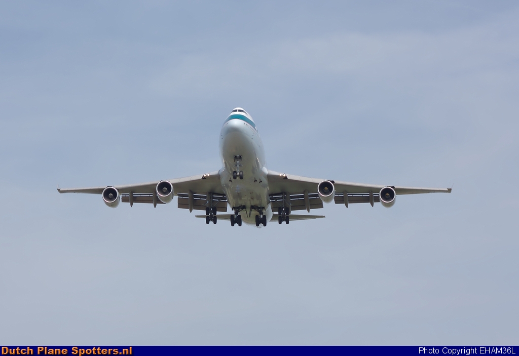 B-HOX Boeing 747-400 Cathay Pacific by EHAM36L