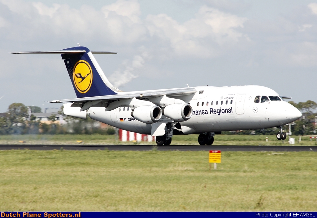 D-AVRR BAe 146 CityLine (Lufthansa Regional) by EHAM36L