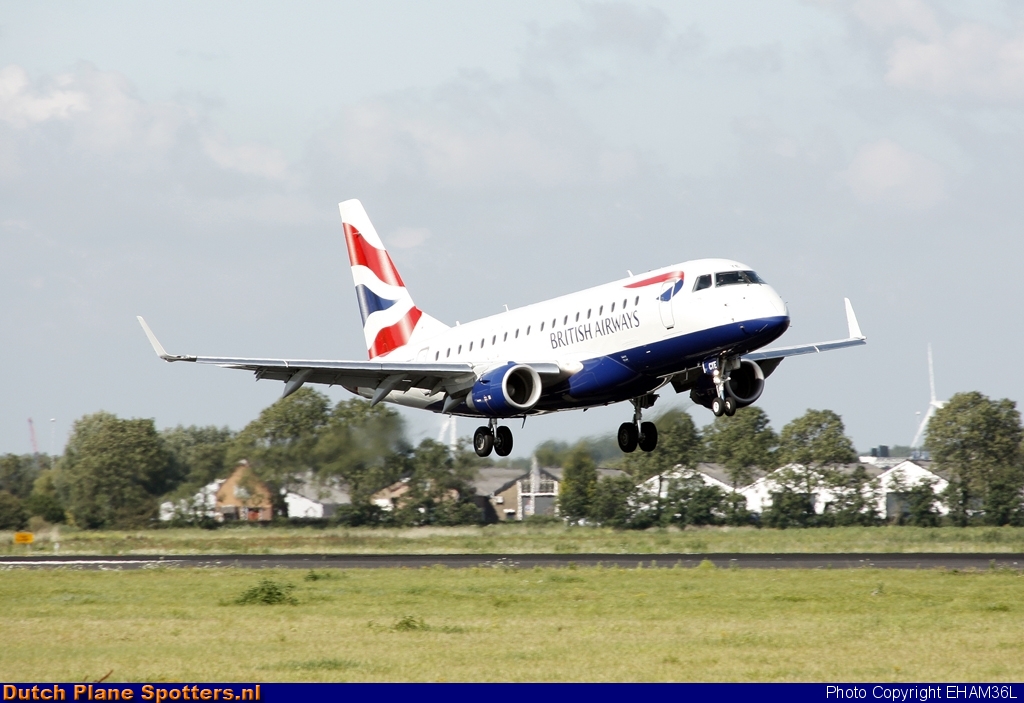 G-LCYE Embraer 170 BA CityFlyer (British Airways) by EHAM36L