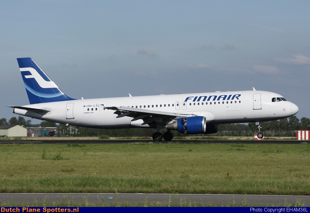 OH-LXE Airbus A320 Finnair by EHAM36L