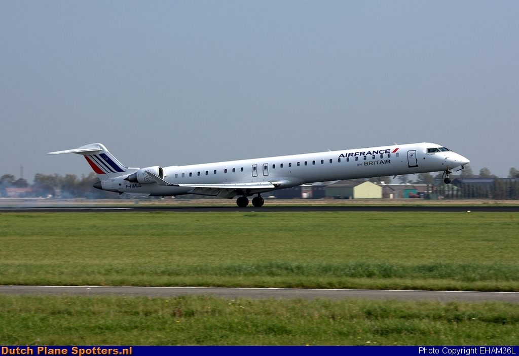 F-HMLD Bombardier Canadair CRJ1000 Brit Air (Air France) by EHAM36L