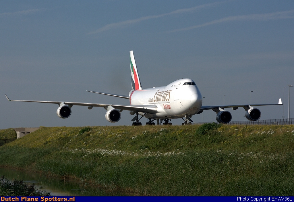 N408MC Boeing 747-400 Emirates Sky Cargo by EHAM36L