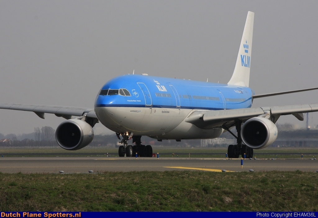 PH-AOM Airbus A330-200 KLM Royal Dutch Airlines by EHAM36L